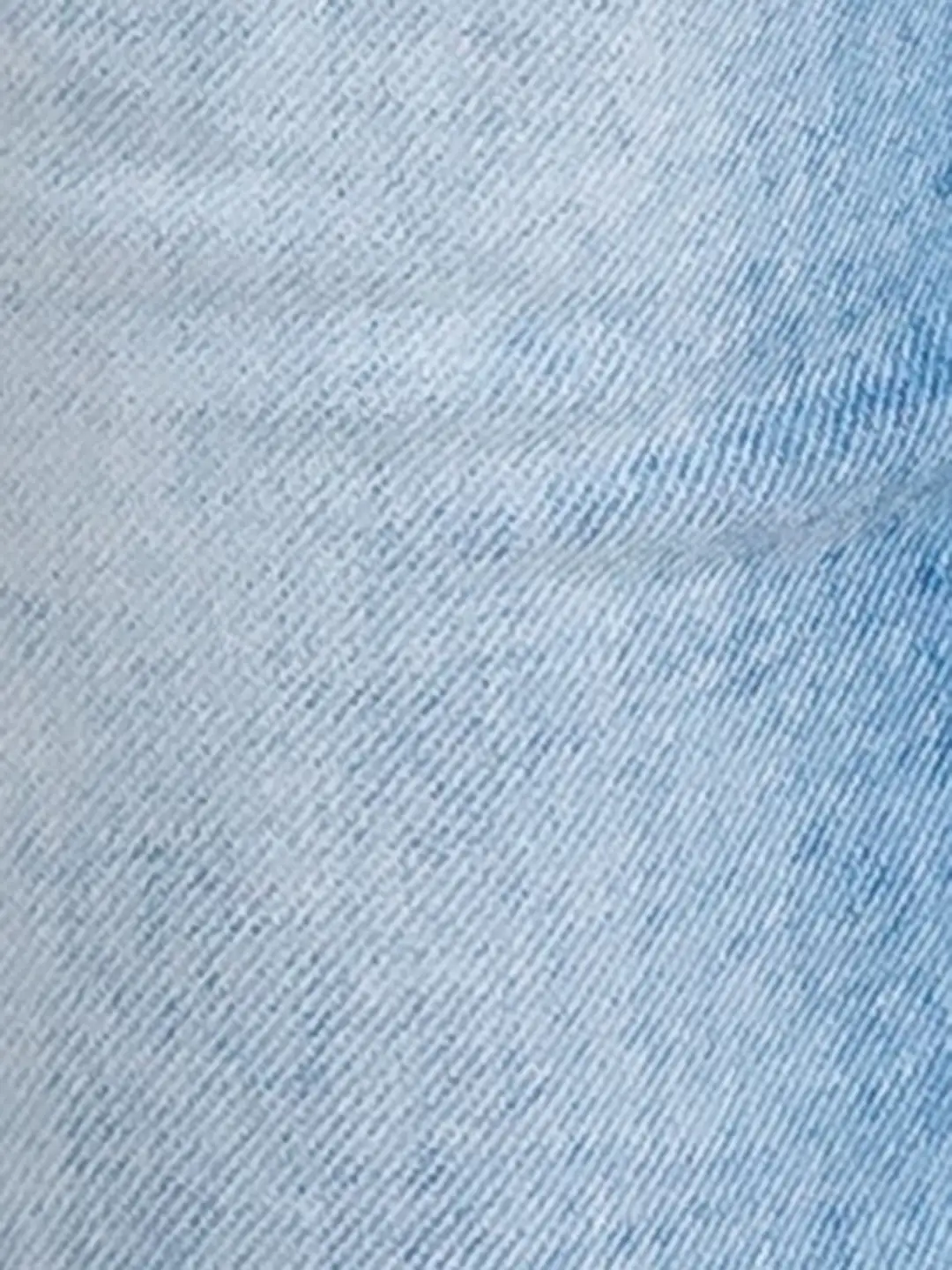 Men Blue Slim Tapered Fit Knitted Cotton Blend Jeans - Image 7