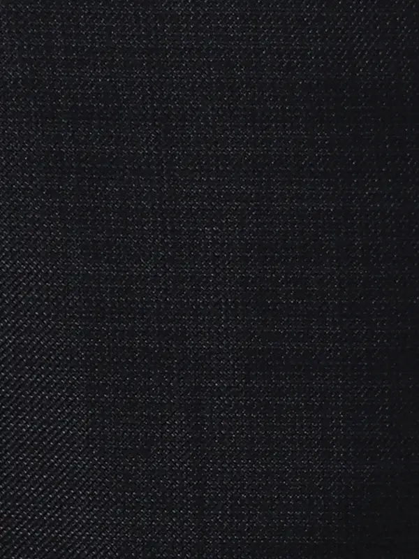 Men Blue Smart Fit Solid Polyester Blend Trouser - Image 7