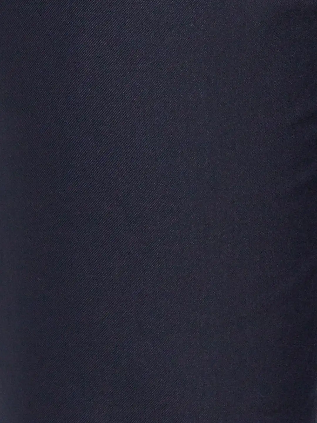 Men Blue Smart Fit Twill Polyester Blend Trouser - Image 7