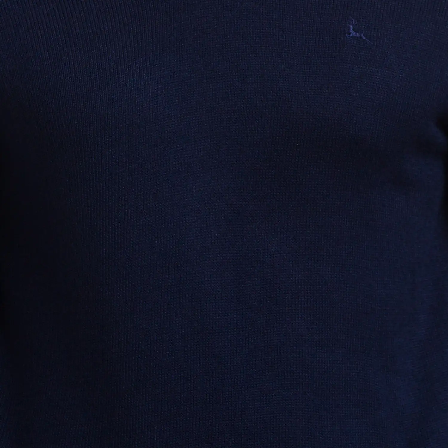Men Blue Solid Acrylic Full Sleeve Sweaters - Image 7