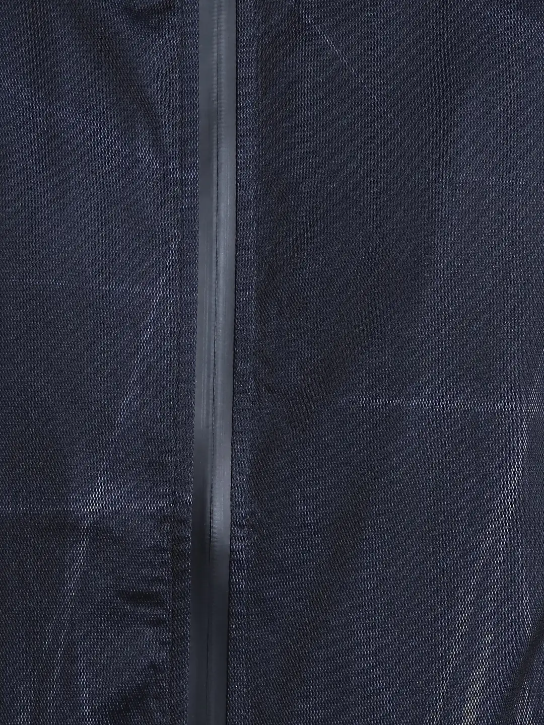 Men Blue Solid Polyester Full Sleeve Jackets - Image 7