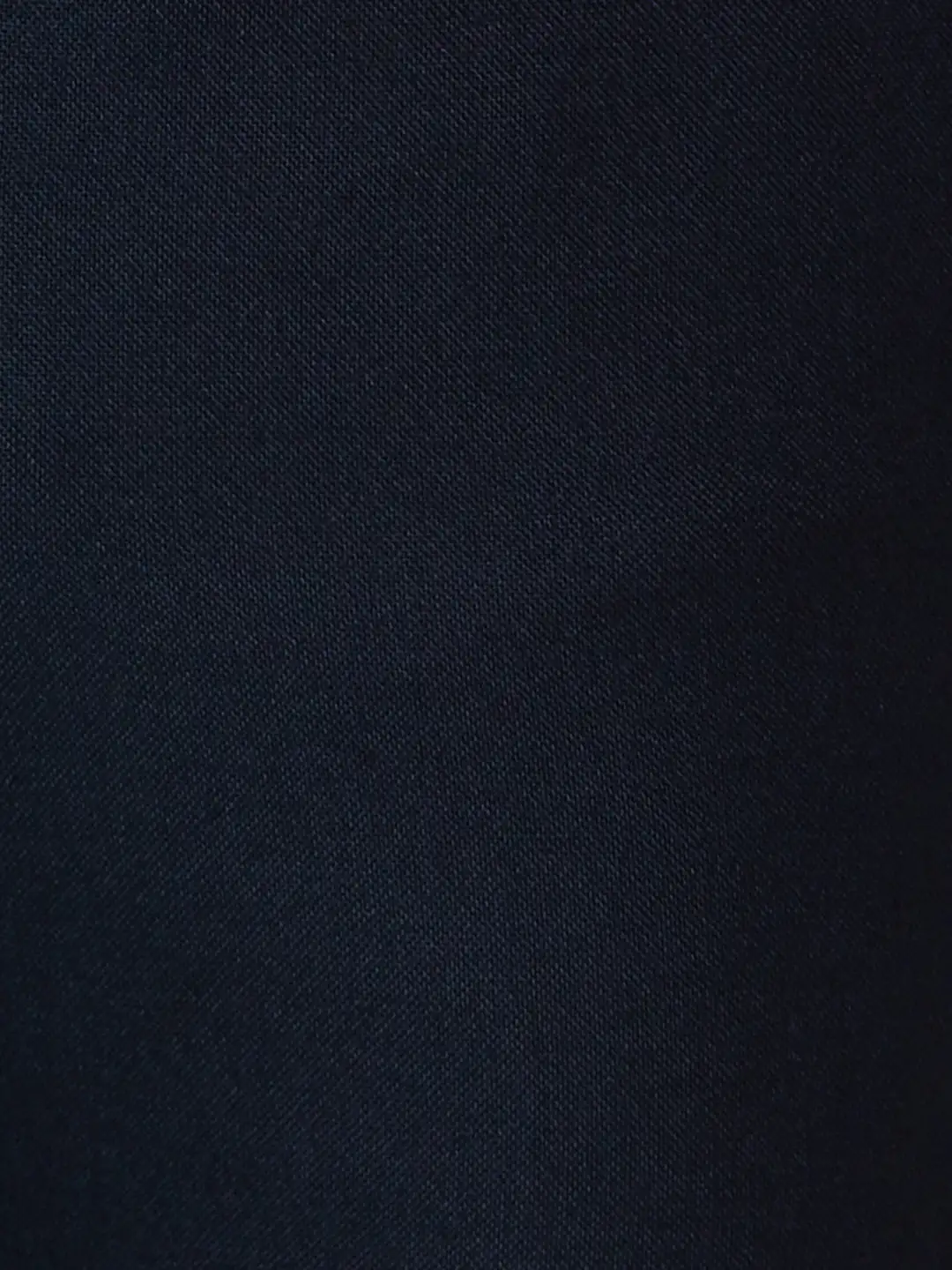 Men Blue Super Slim Fit Structure Polyester Blend Trouser - Image 7