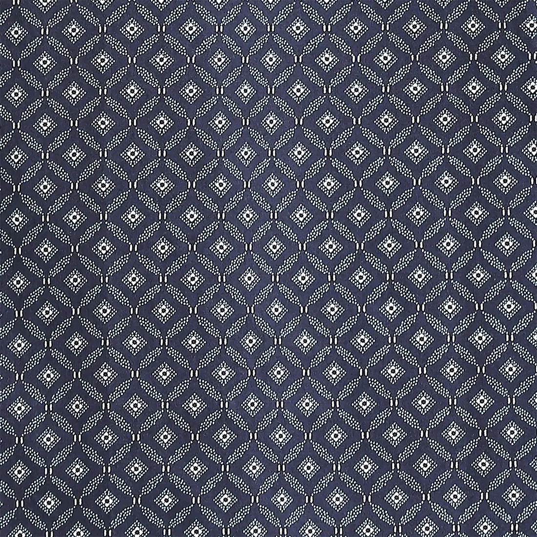 Men Blue Tailored Fit Print Cotton Full Sleeve Shirts - Image 7