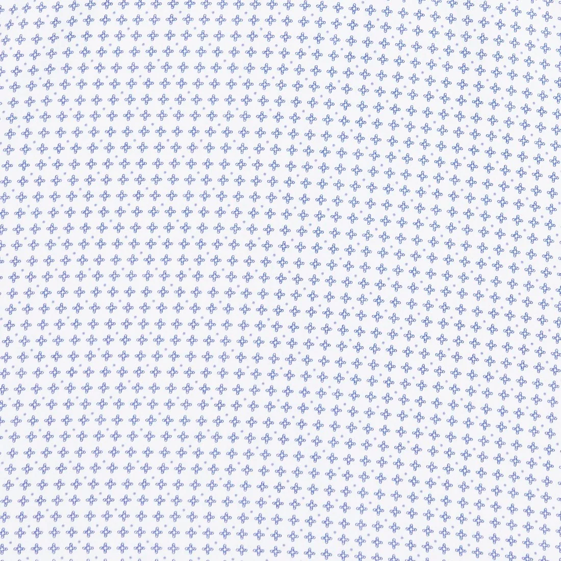 Men Blue Tailored Fit Print Cotton Half Sleeve Shirts - Image 7