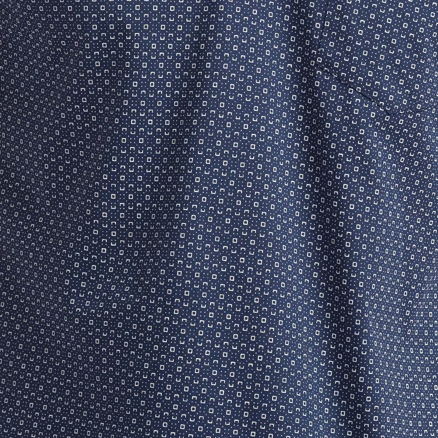 Men Blue Tailored Fit Print Cotton Half Sleeve T-Shirt - Image 7