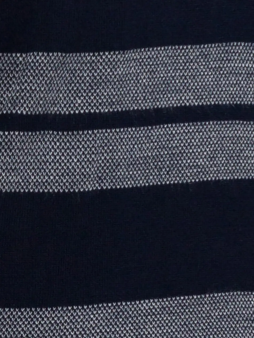 Men Blue Yarn Dyed Acrylic Full Sleeve Sweaters - Image 7