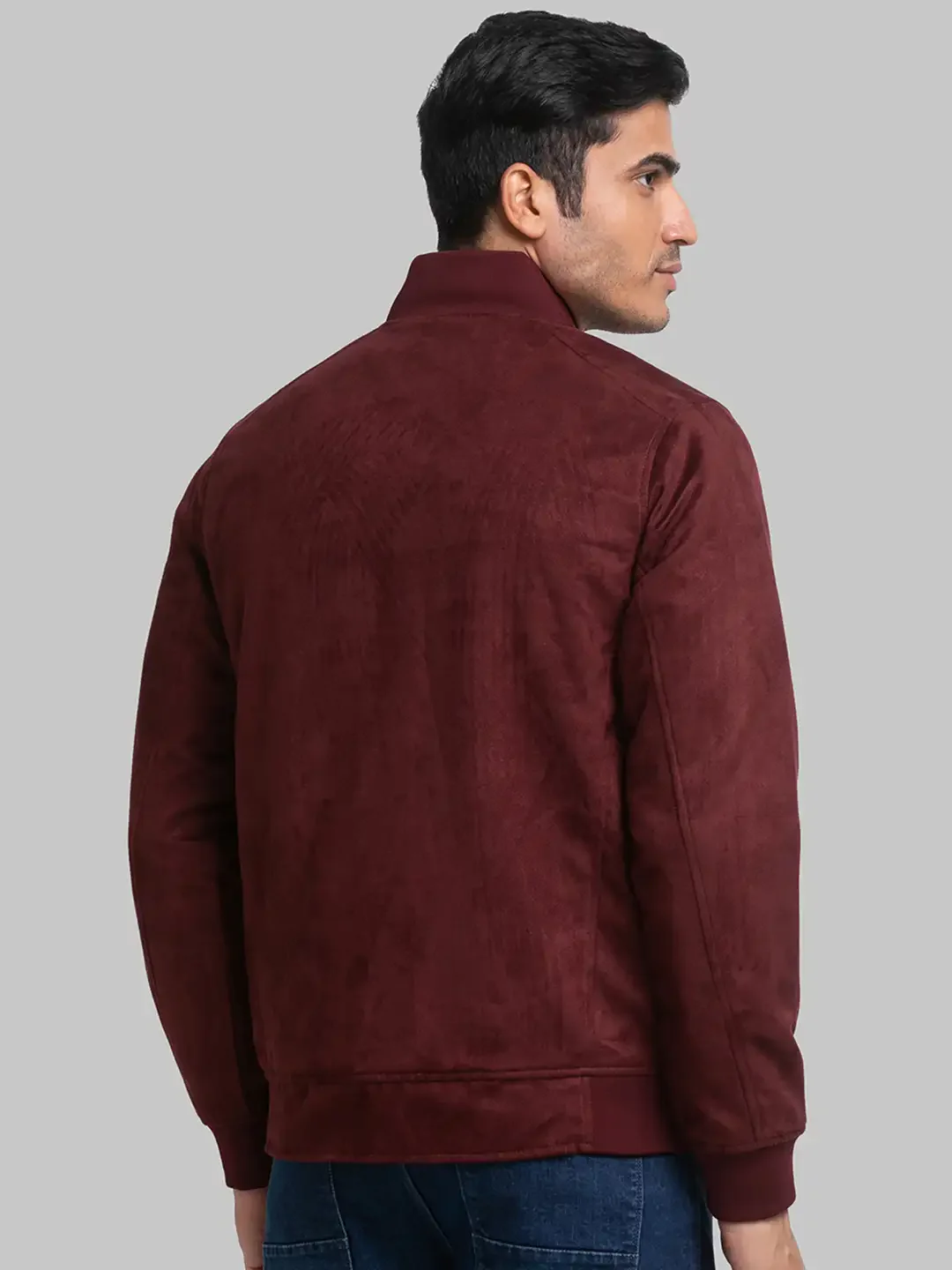 Raymond Men Brown Contemporary Fit Polyester Jacket - Image 4