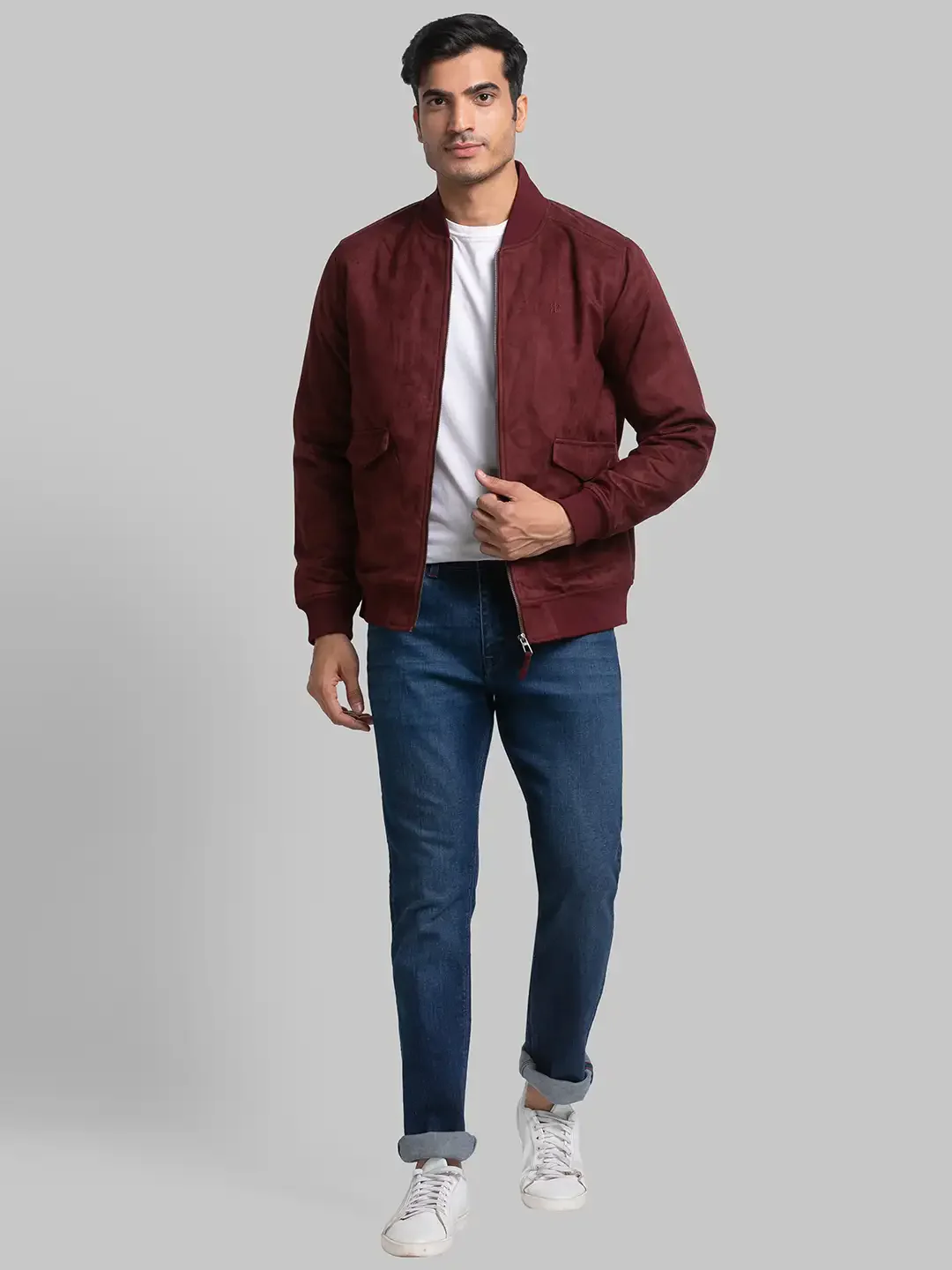 Raymond Men Brown Contemporary Fit Polyester Jacket - Image 5