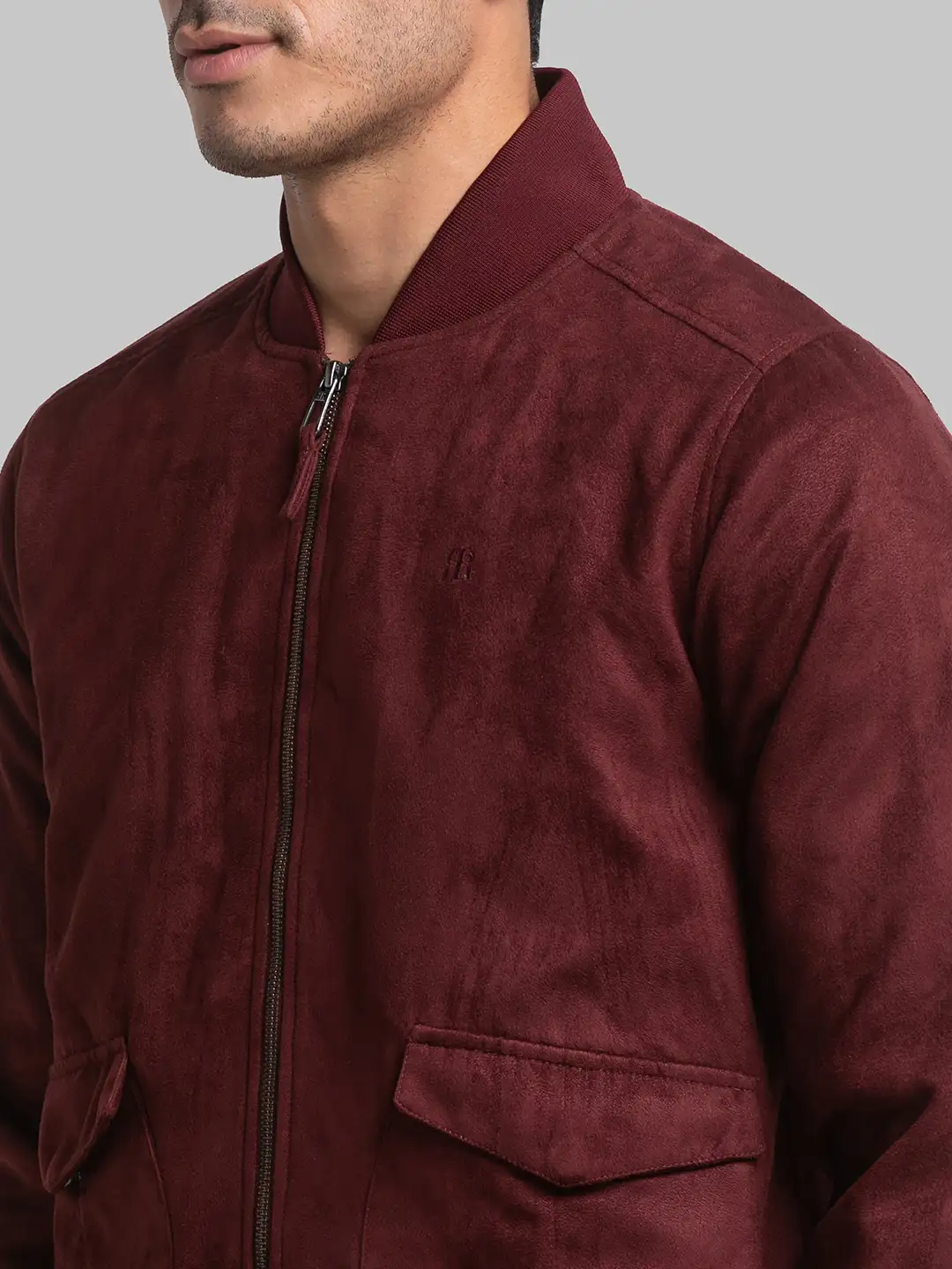 Raymond Men Brown Contemporary Fit Polyester Jacket - Image 6