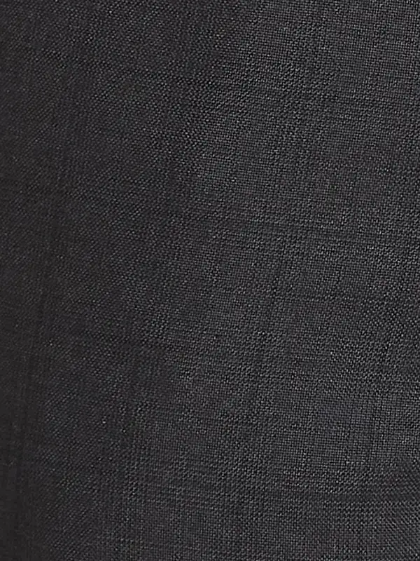 Men Brown Smart Fit Checks Polyester Blend Trouser - Image 7