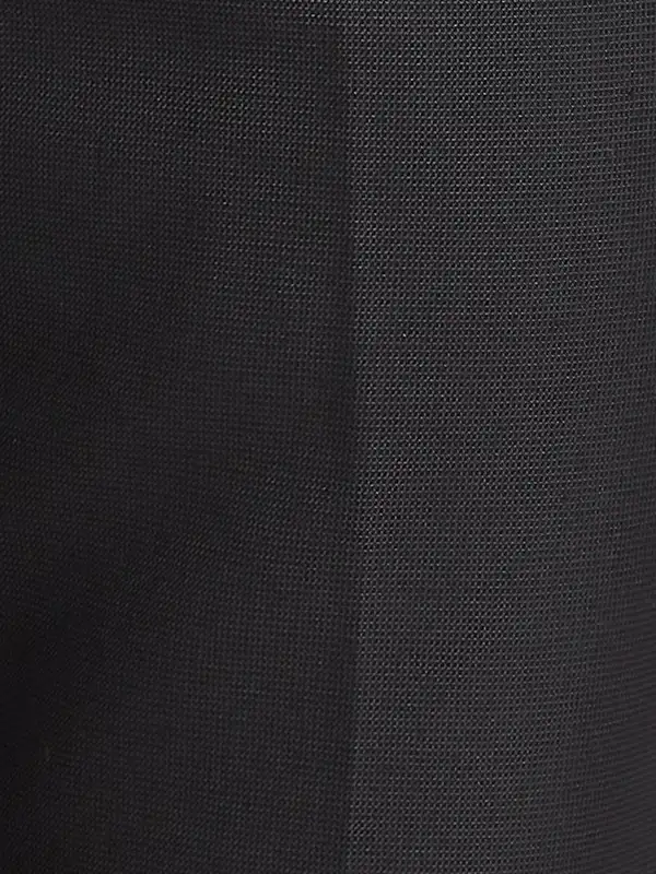 Men Brown Smart Fit Structure Polyester Blend Trouser - Image 7