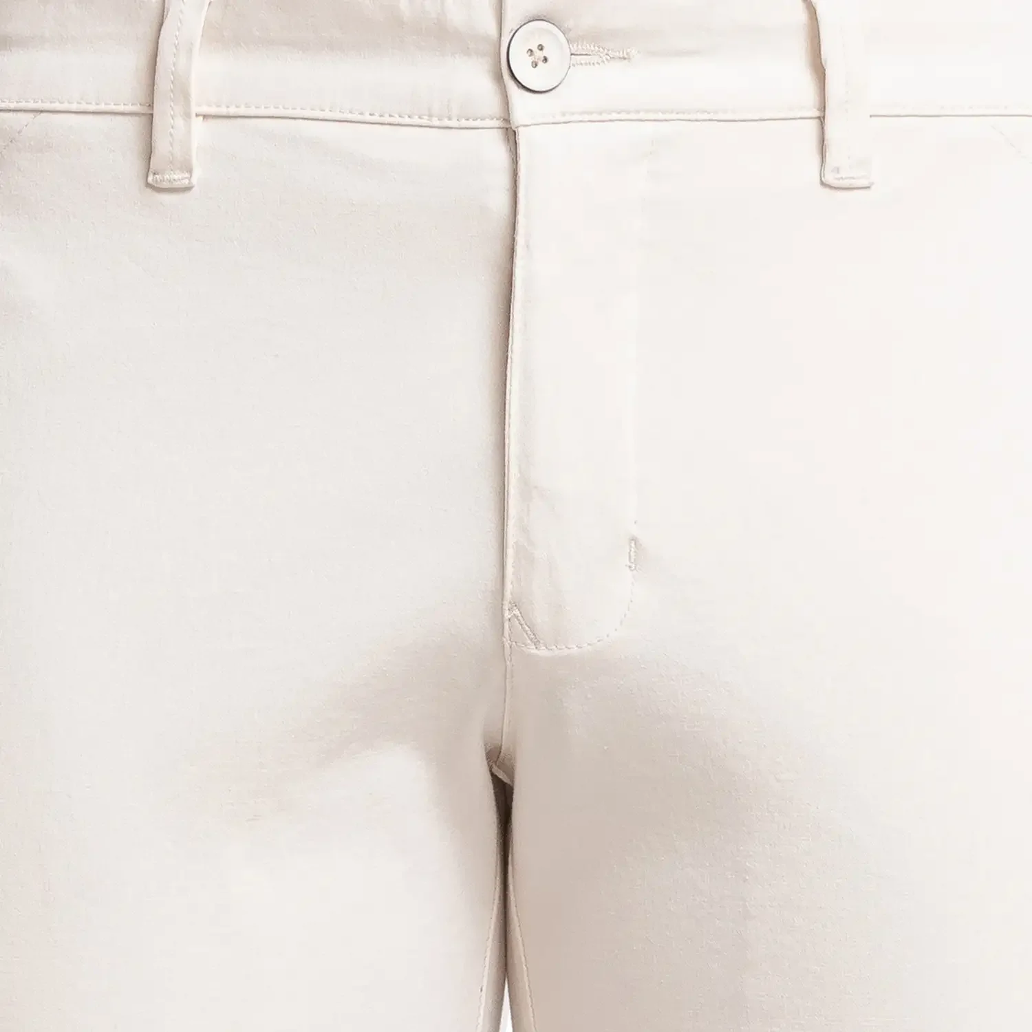 Men Fawn Lrt Fit Solid Cotton Blend Trouser - Image 7