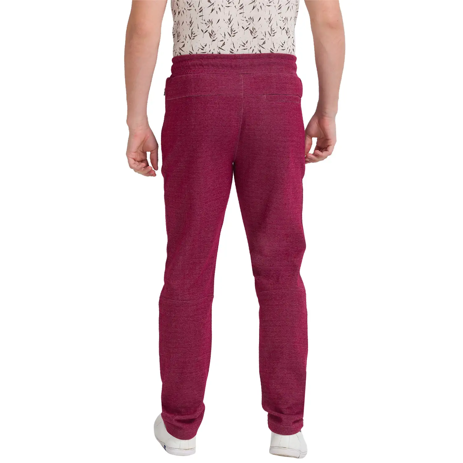 Men Fawn Regular Fit Print Cotton Round Neck Collar Polo T-Shirt - Image 4