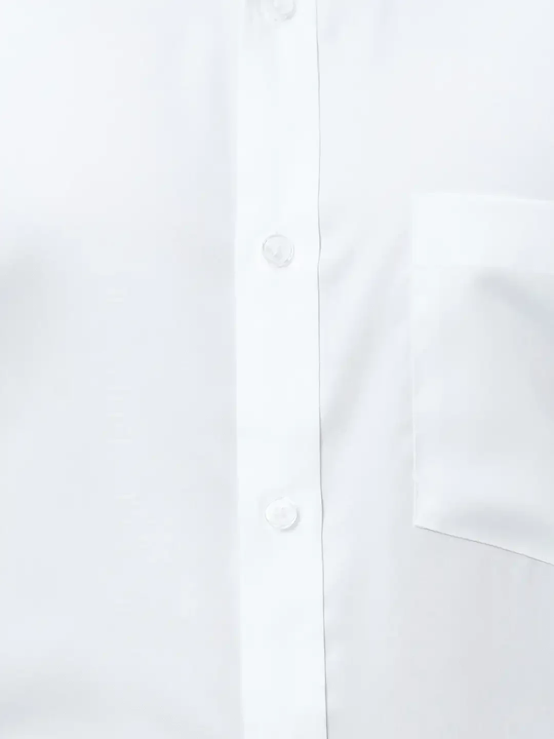 Park Avenue Men White Structured Regular Fit Cotton Formal Shirt - Image 7