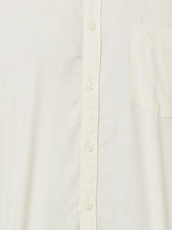 Parx Men Brown Solid Slim Fit Cotton Casual Shirt - Image 7