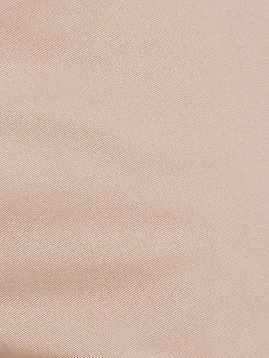 Men Fawn Slim Fit Solid Piece Dyed Cotton Blend Trouser - Image 7