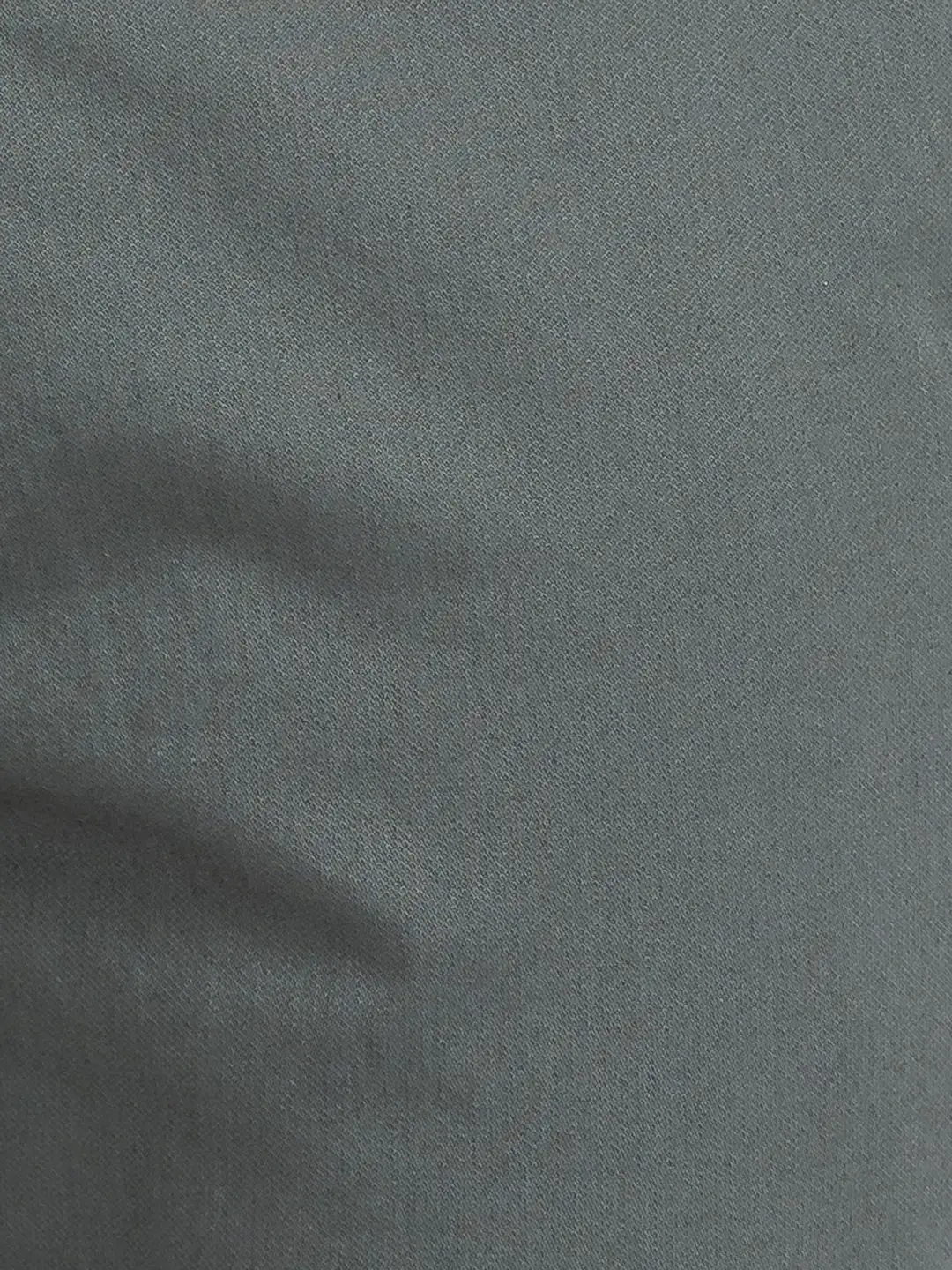 Men Green Contemporary Fit Solid Piece Dyed Cotton Blend Trouser - Image 7