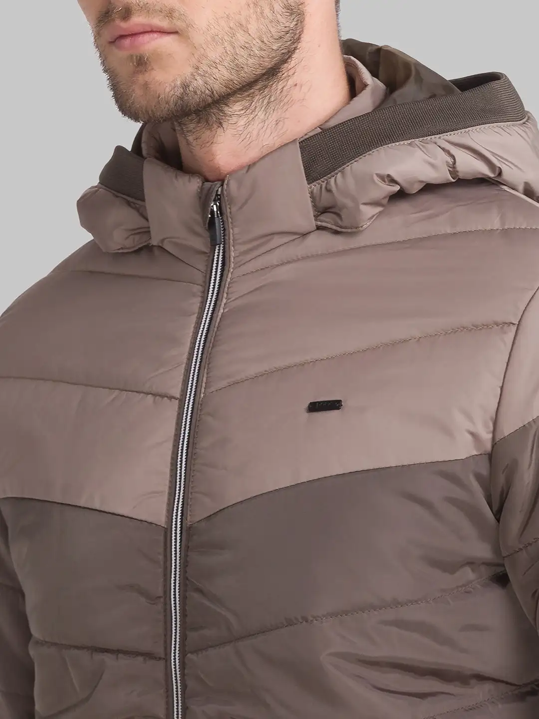 Men Green Cut & Sew Polyester Full Sleeve Jackets - Image 6