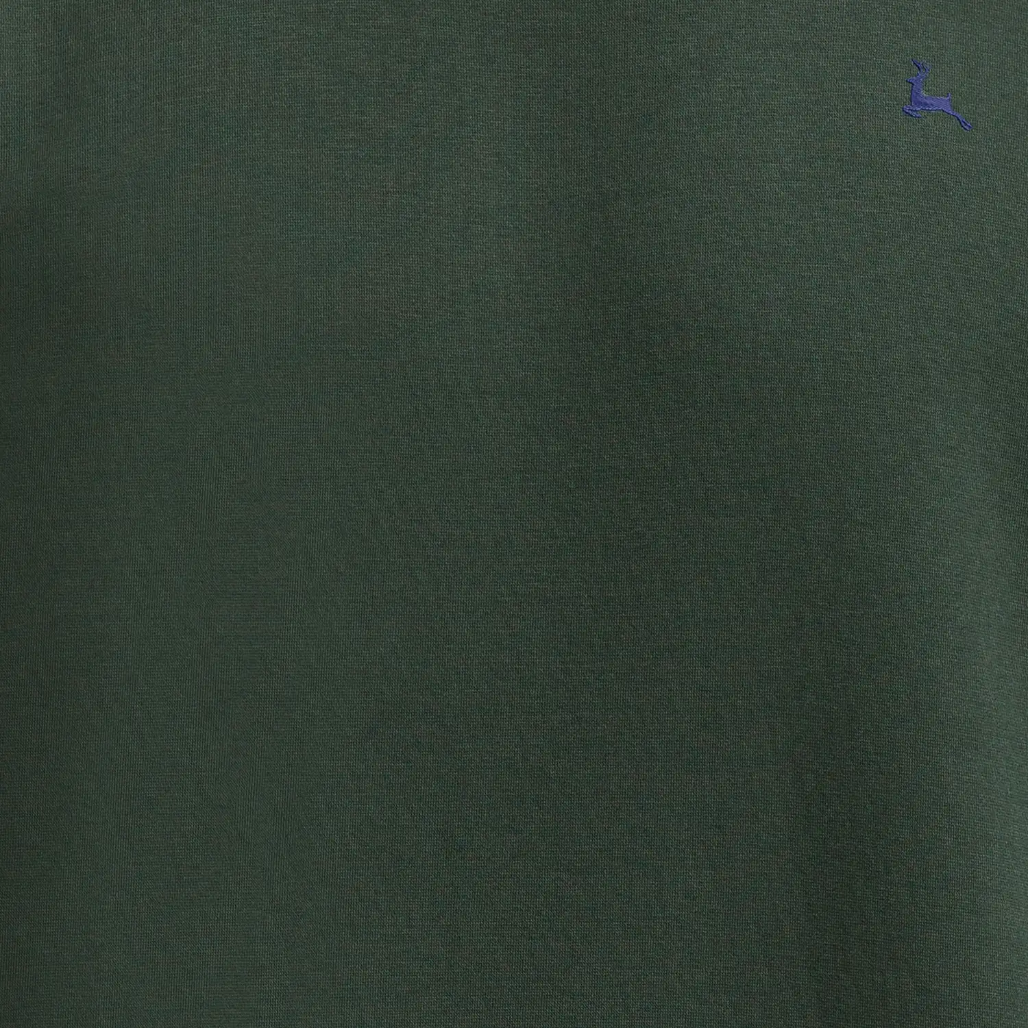 Men Green Regular Fit Solid Cotton Polyester Blend Round Collar Sweatshirts - Image 7