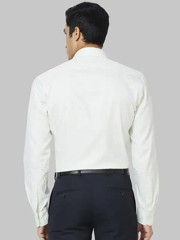 Men Green Slim Fit Checks Cotton Shirts - Image 4