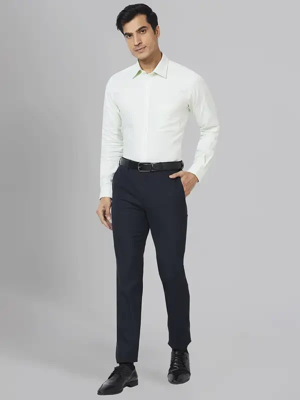 Men Green Slim Fit Checks Cotton Shirts - Image 5