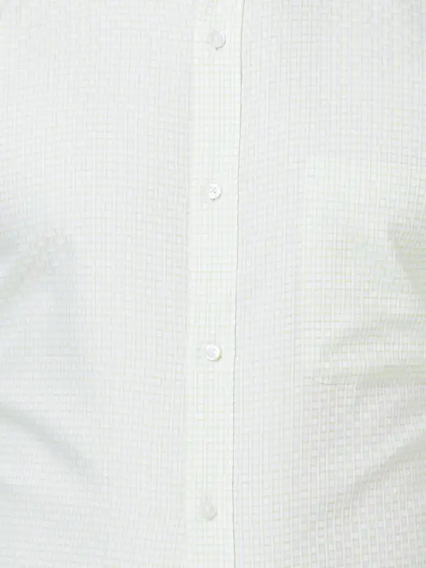 Men Green Slim Fit Checks Cotton Shirts - Image 7