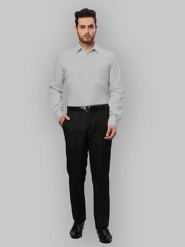 Men Green Slim Fit Print Cotton Shirts - Image 5