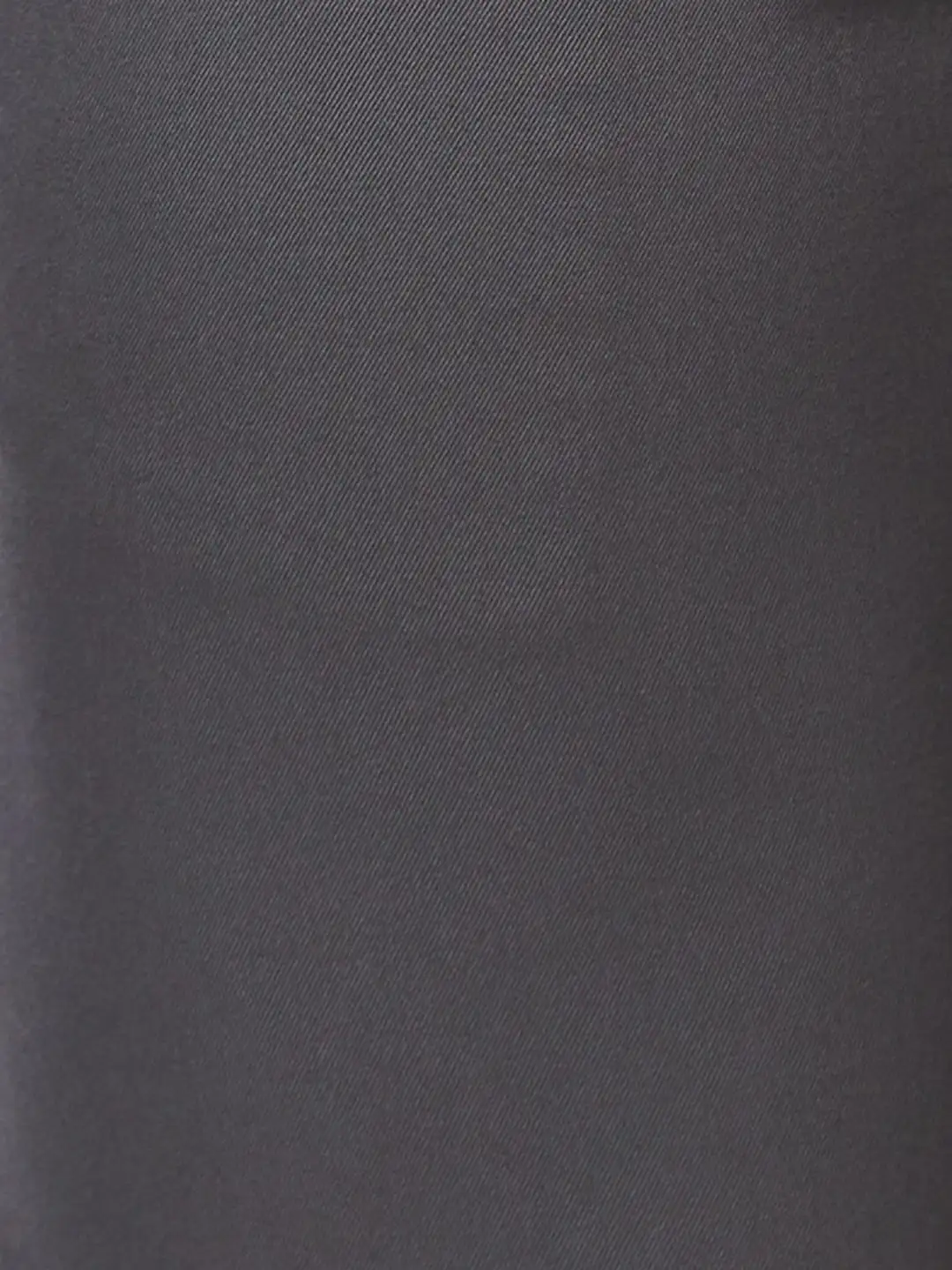 Men Grey Contemporary Fit Solid Piece Dyed Cotton Trouser - Image 7