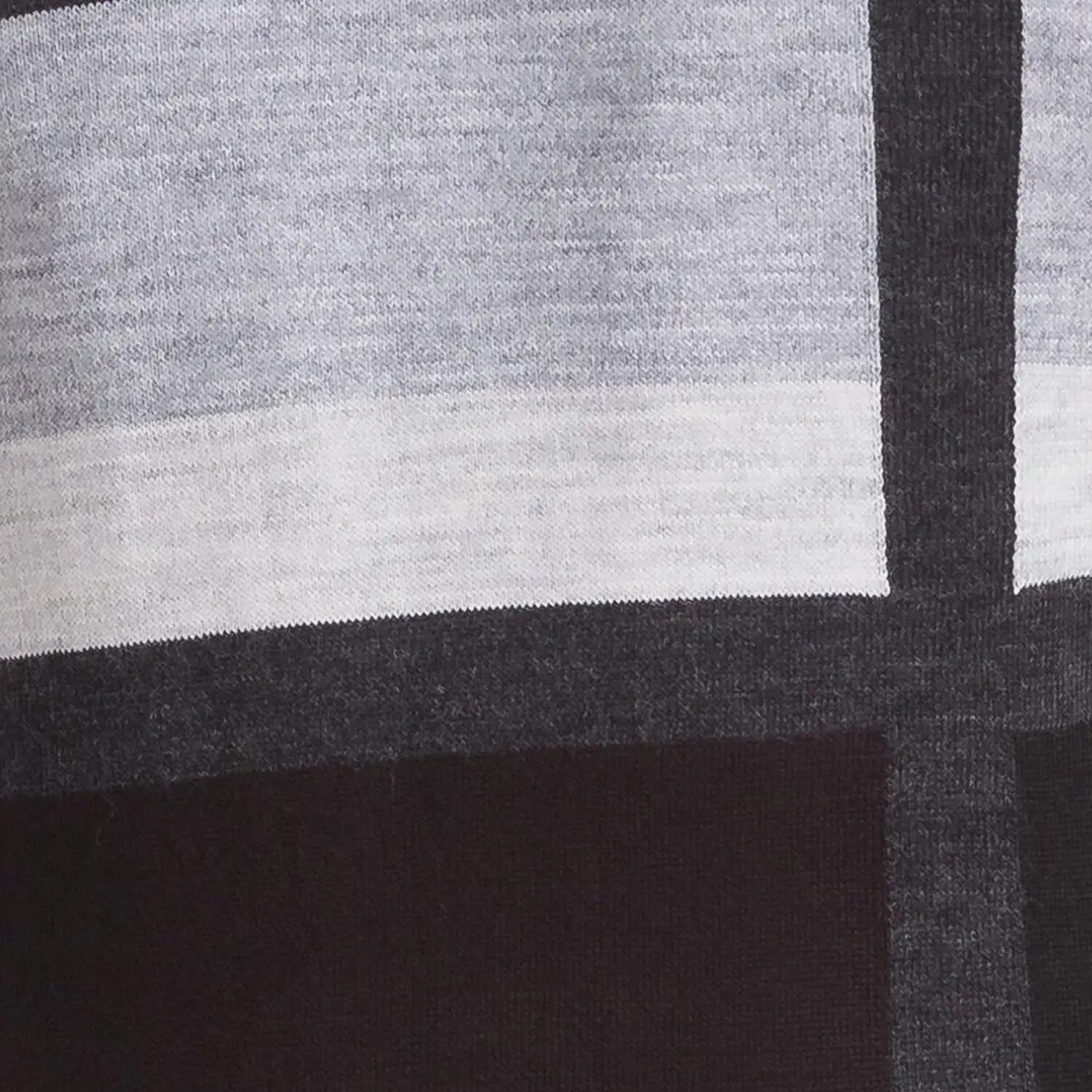 Men Grey Intarsia Acrylic Blend Sleeveless Sweaters - Image 7