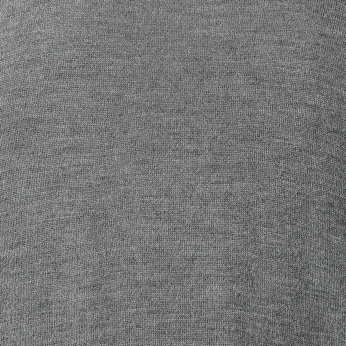 Men Grey Jacquard Acrylic Wool Blend Round Collar Sweaters - Image 7