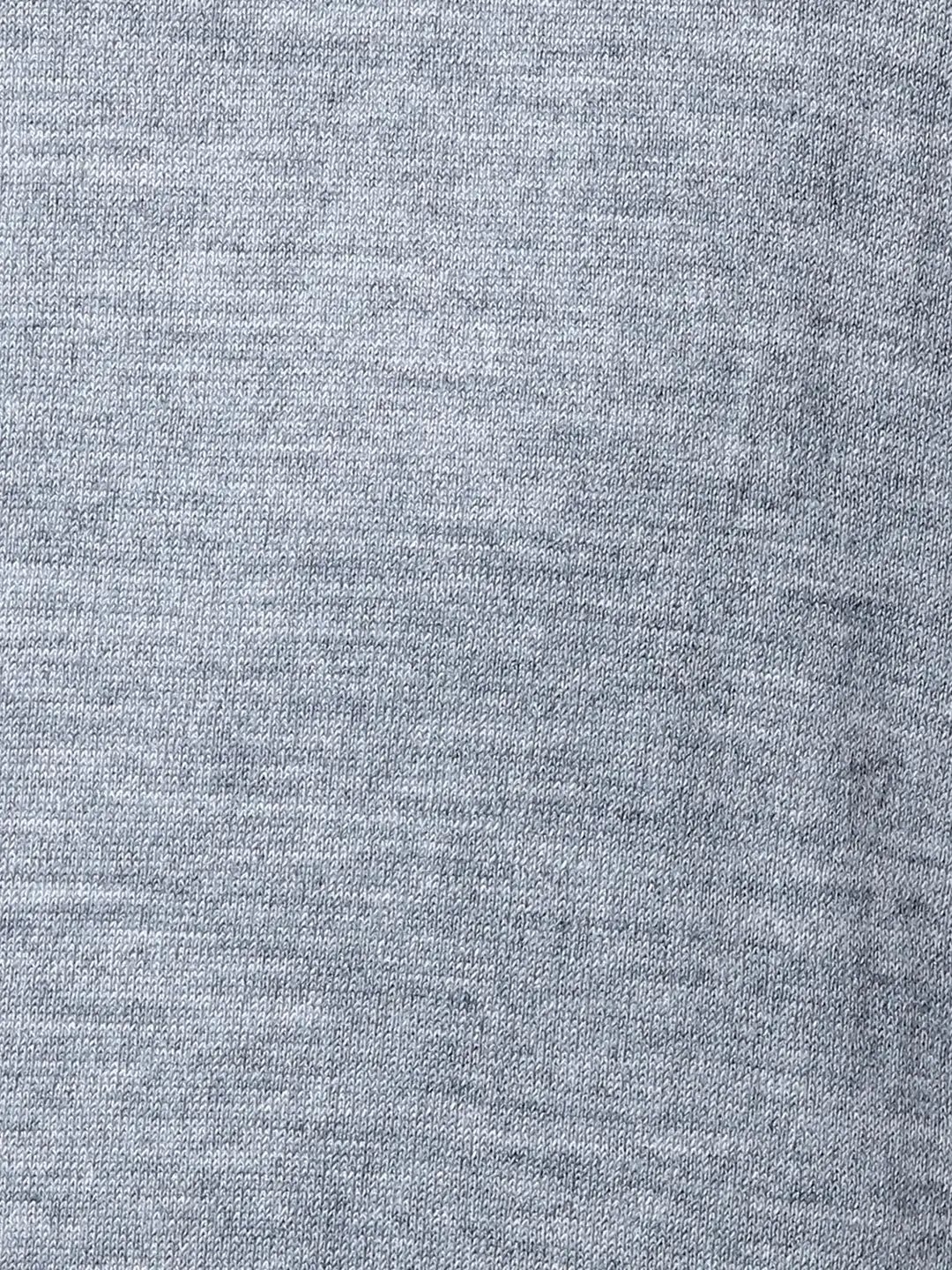 Men Grey Regular Fit Solid Wool Blend Full Sleeve V Neck Collar Sweaters - Image 7