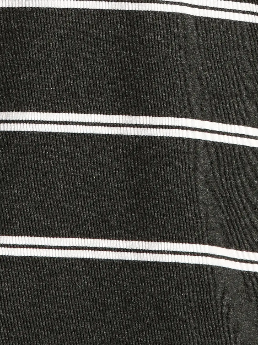 Men Grey Regular Fit Yarn Dyed Cotton Round Neck Collar Polo T-Shirt - Image 7