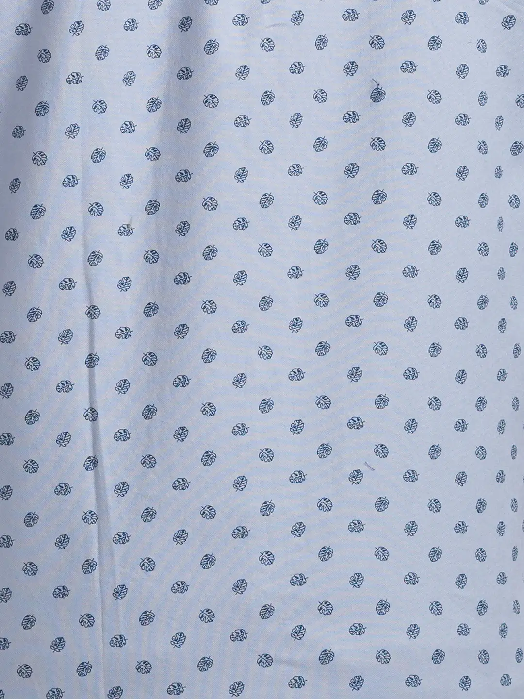 Men Grey Slim Fit Print Cotton Full Sleeve Shirts - Image 6