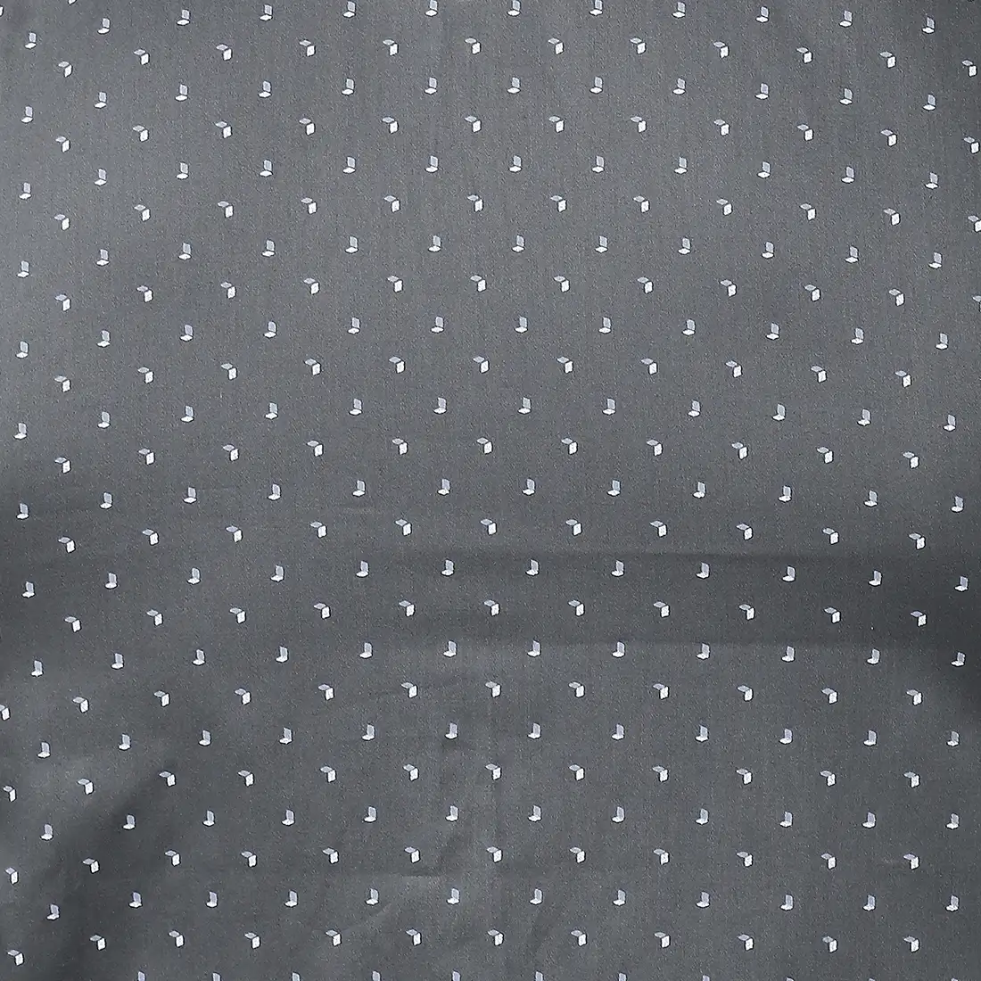 Men Grey Slim Fit Print Cotton Shirts - Image 7