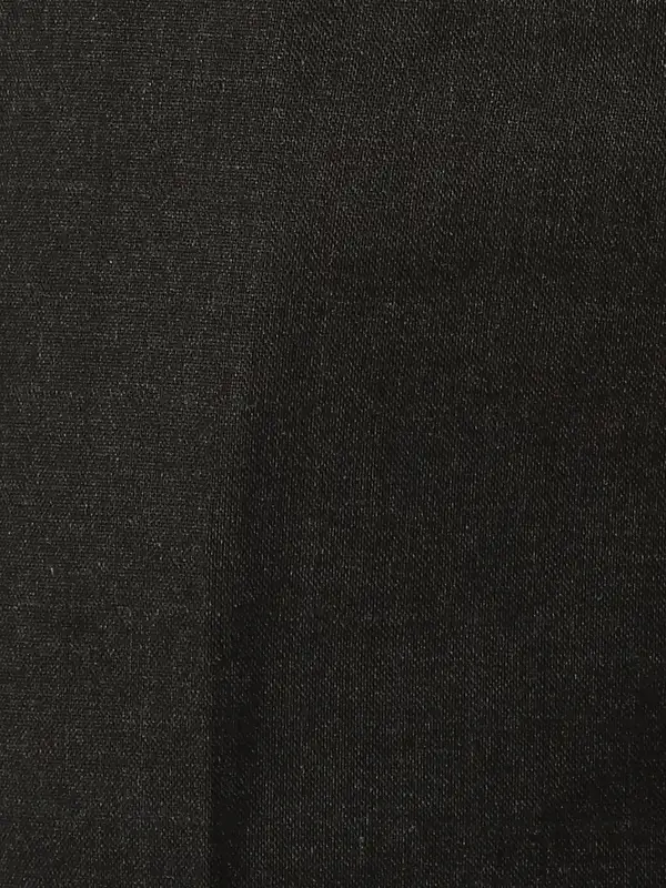 Men Grey Smart Fit Checks Polyester Blend Trouser - Image 7