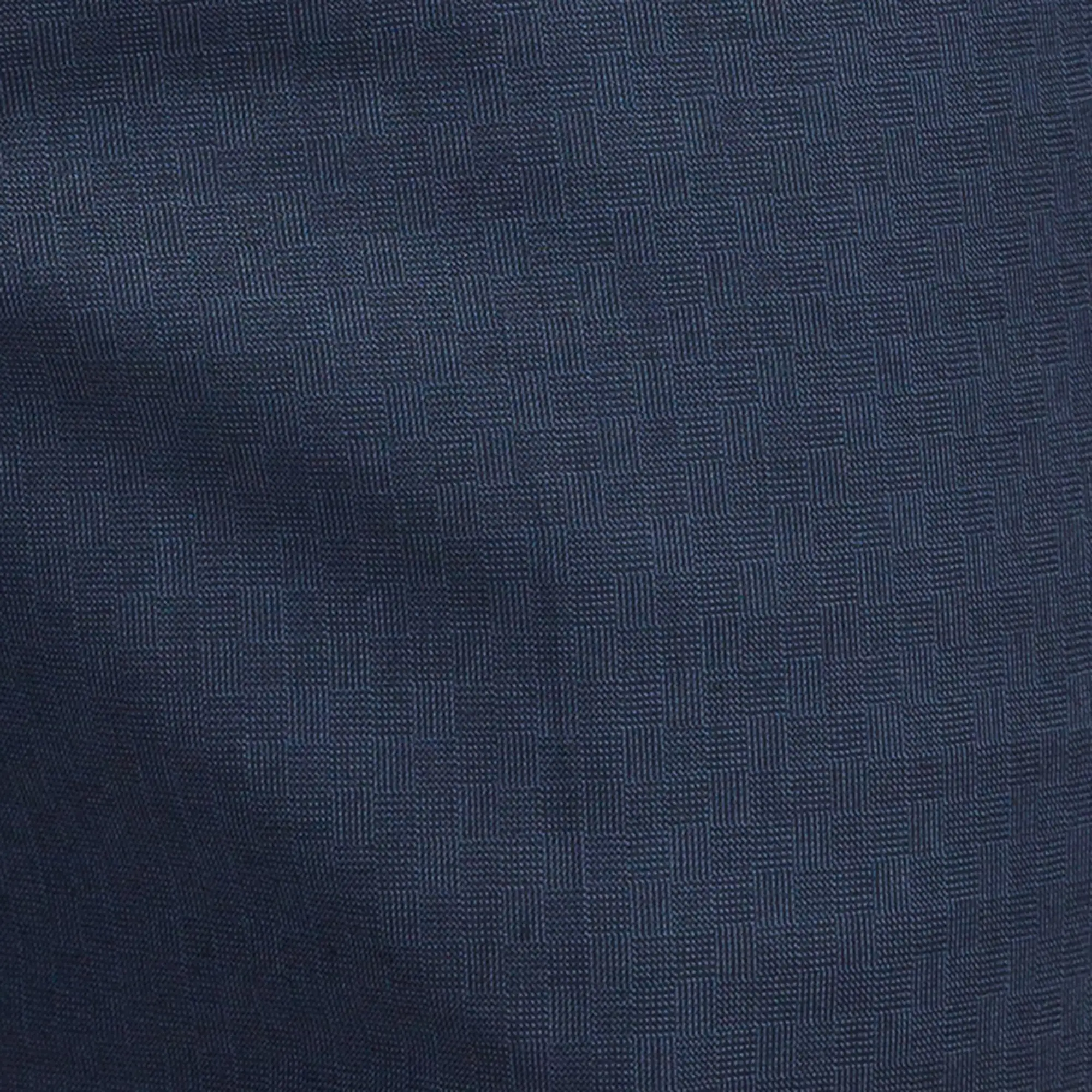 Men Grey Smart Fit Structure Polyester Blend Trouser - Image 7