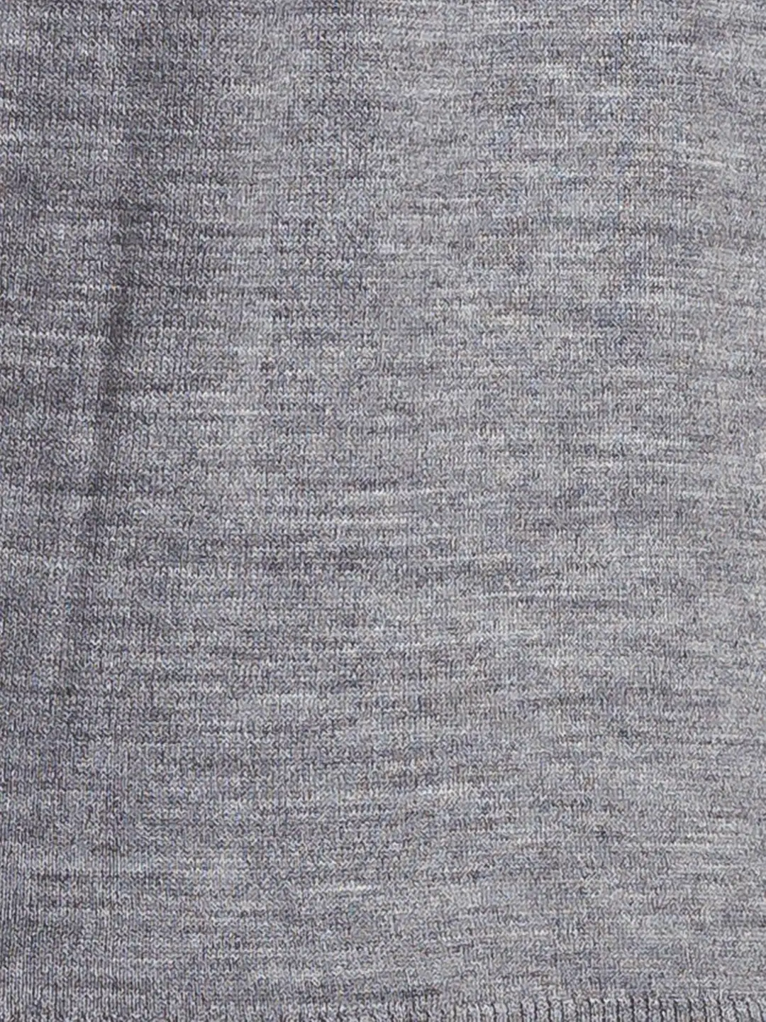 Men Grey Solid Acrylic Wool Blend Full Sleeve Sweaters - Image 7