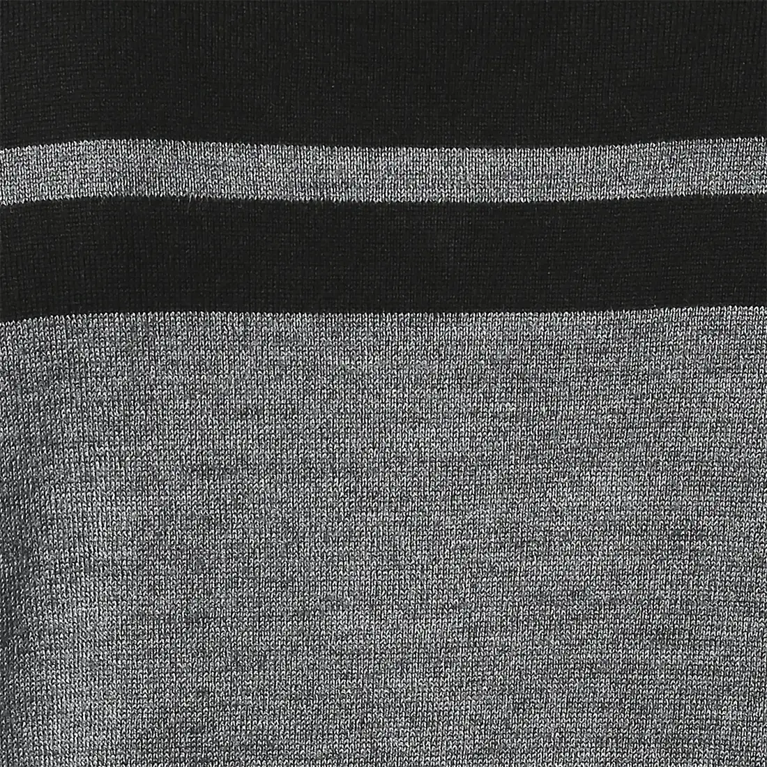Men Grey Stripe Acrylic Wool Blend Full Sleeve V Neck Collar Sweaters - Image 7