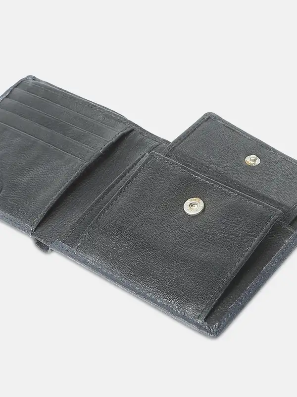 Men Multi-Colour Leather Wallet - Image 4
