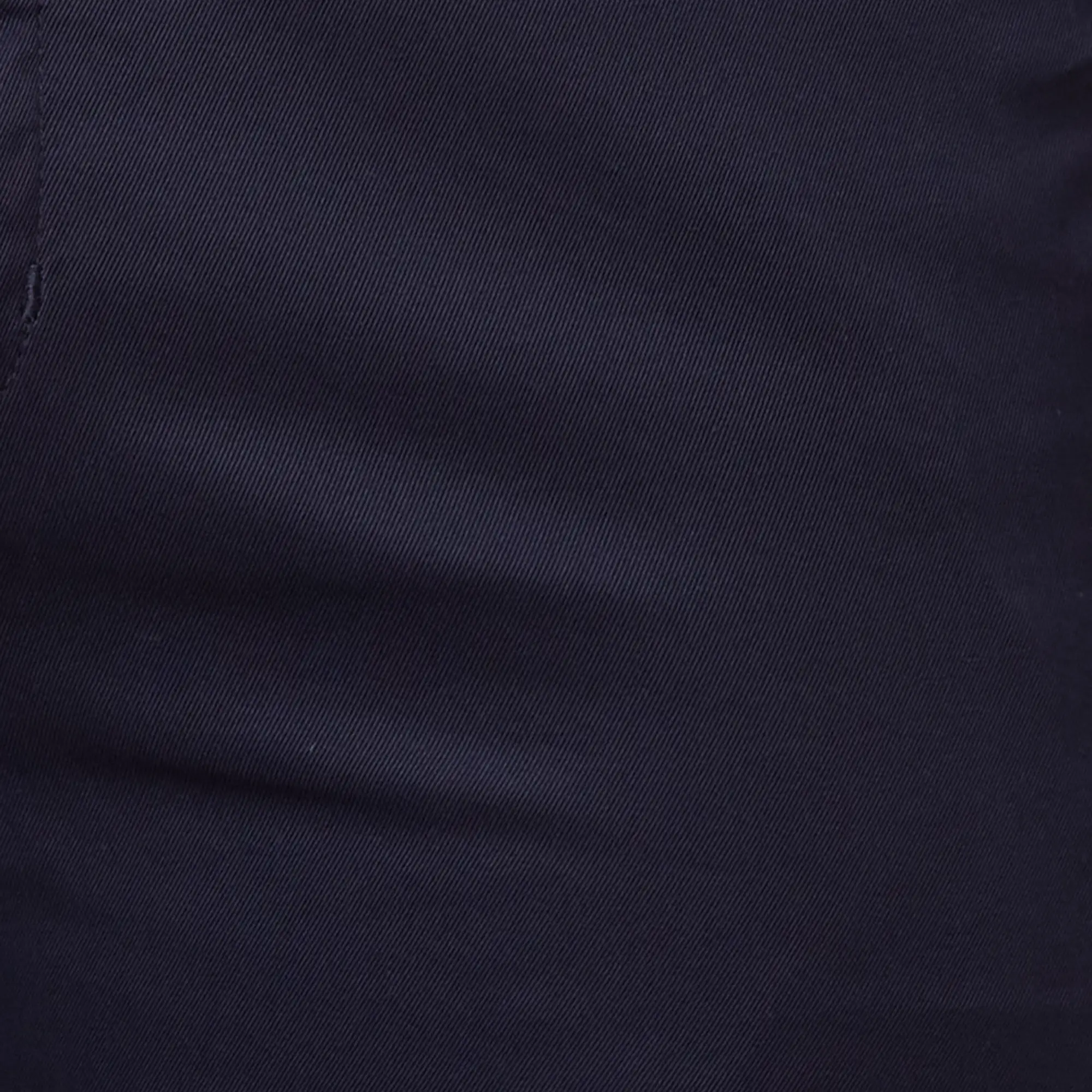 Men Navy Tailored Fit Plain Cotton Trouser - Image 7