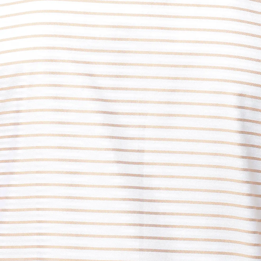 Men Orange Slim Fit Stripe Cotton Shirts - Image 7