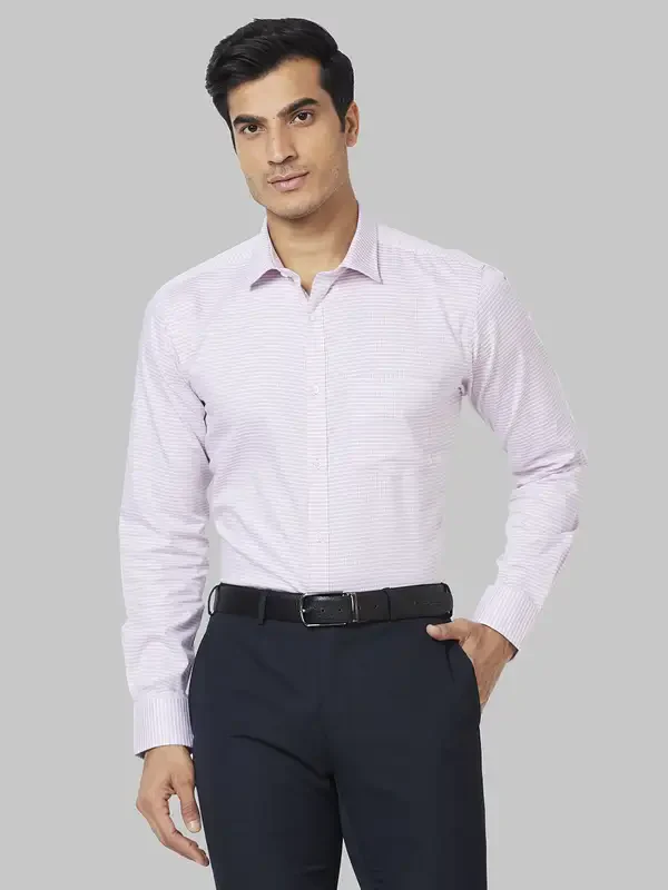 Men Red Slim Fit Checks Cotton Shirts