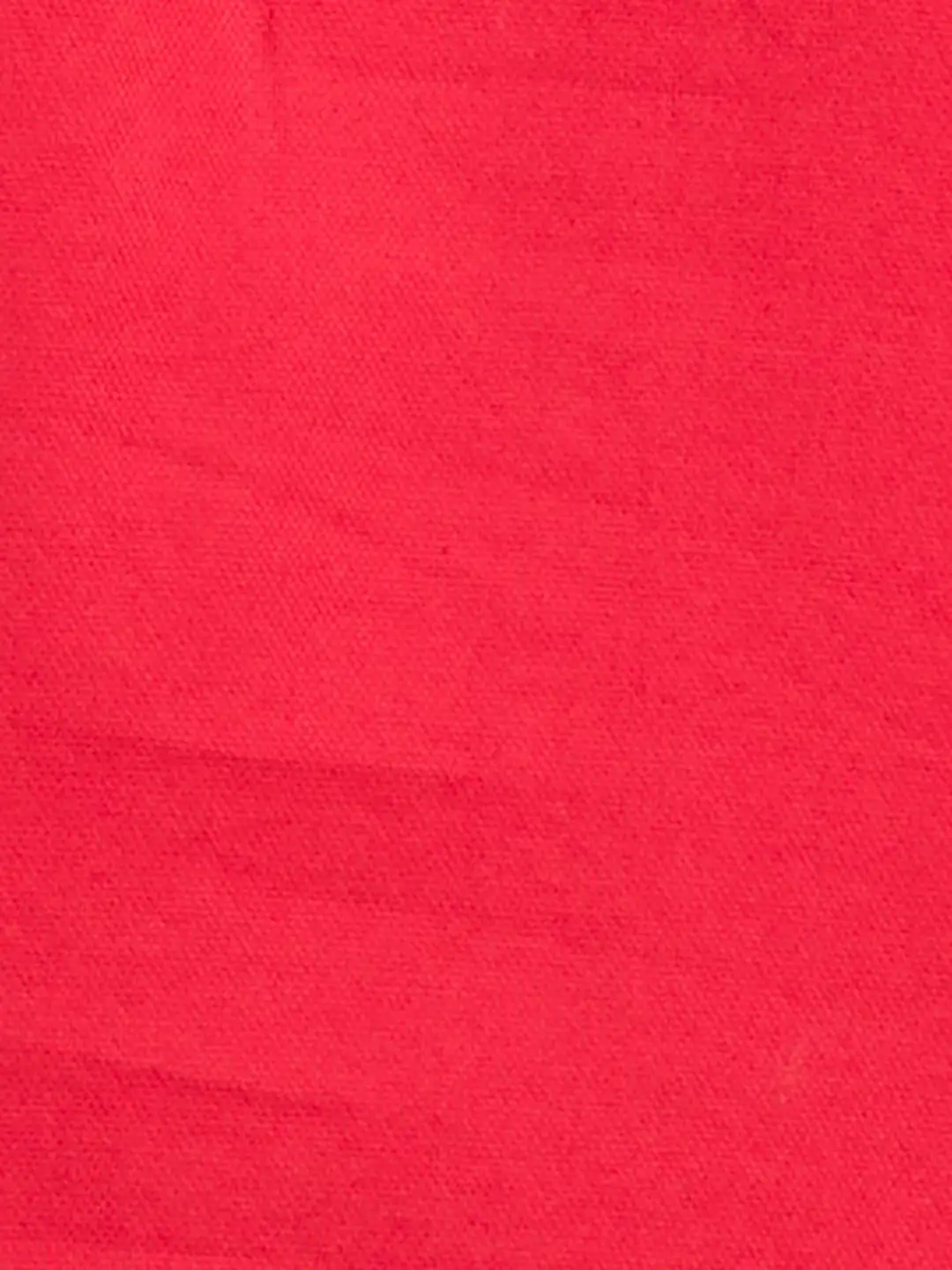 Men Red Slim Fit Solid Cotton Full Sleeve Shirts - Image 7