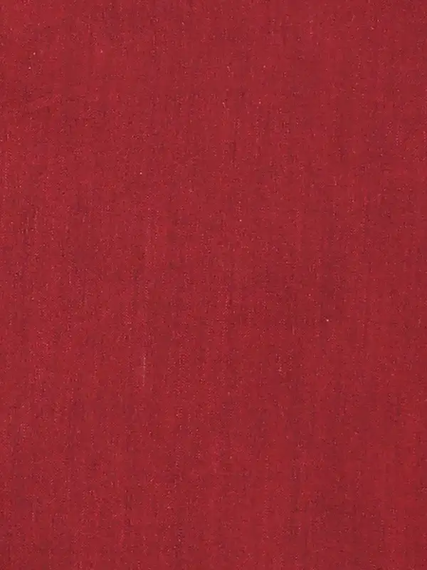 Men Red Slim Fit Solid Cotton Full Sleeve Shirts - Image 7