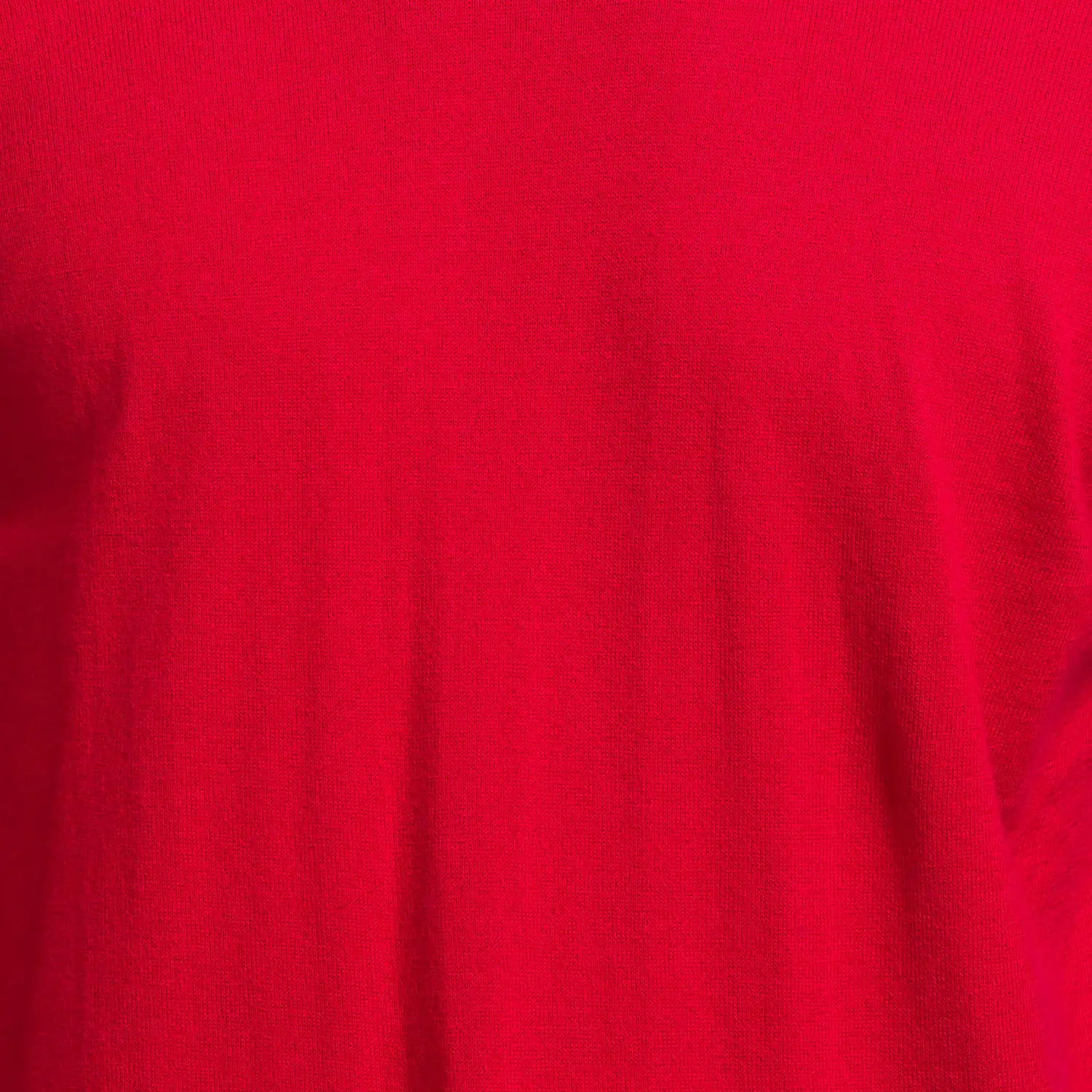 Men Red Solid Cotton Full Sleeve Sweaters - Image 7