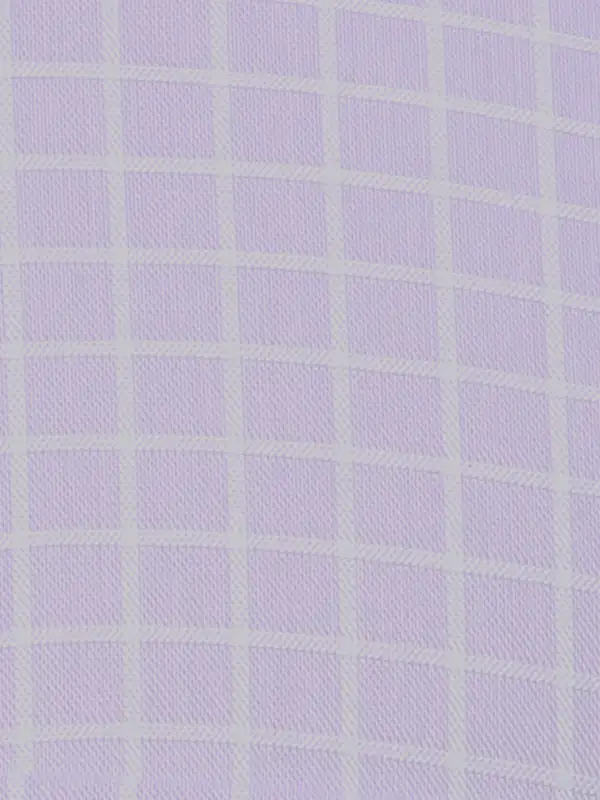 Men Violet Slim Fit Checks Cotton Shirts - Image 7