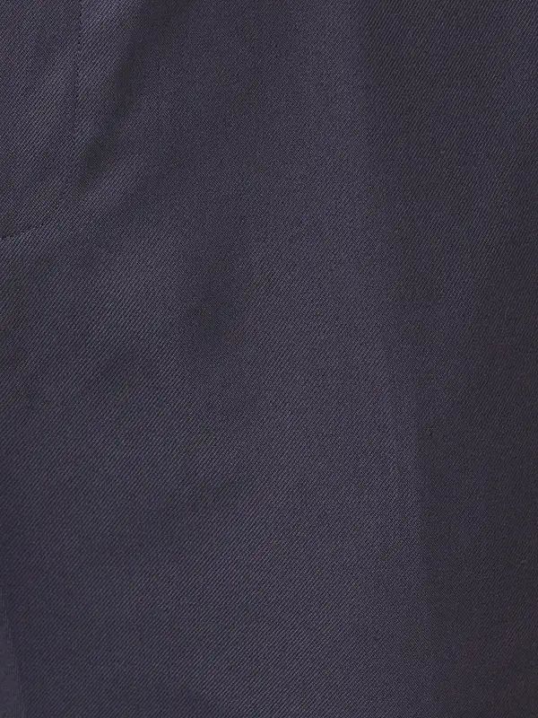 Men Violet Slim Fit Solid Polyester Blend Trouser - Image 7