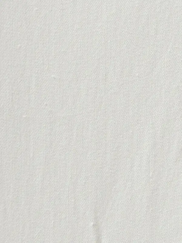 Men White Cotton Blend Trouser - Image 7