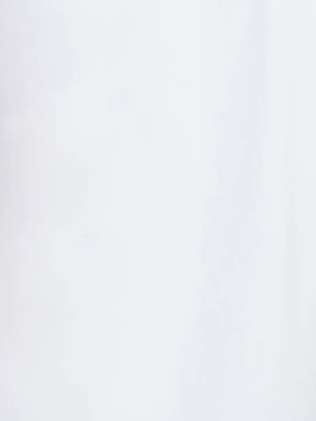 Men White Regular Fit Solid Cotton Blend Round Neck Collar Polo T-Shirt - Image 7