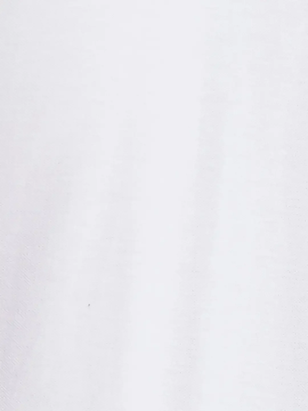 Men White Regular Fit Solid Cotton Round Neck Collar Polo T-Shirt - Image 7